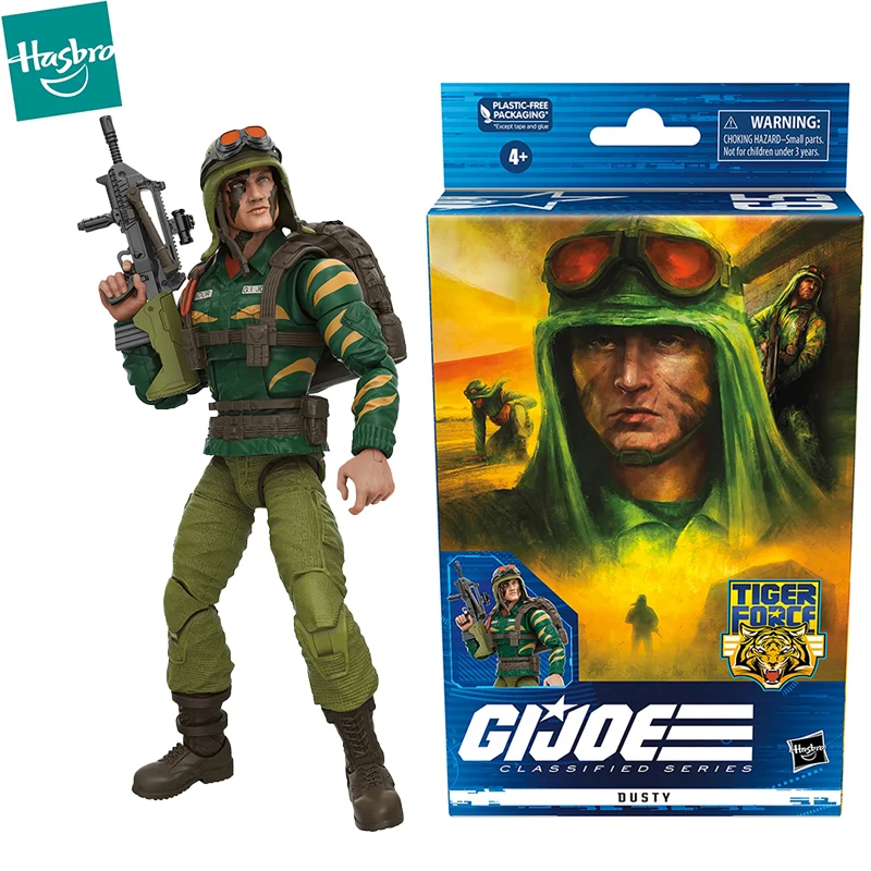 In Stock Hasbro G.i. Joe Classified Series Dusty jungle Tiger Force 65 Action Figure Movie Model Toys Hobby Gifts for Fans