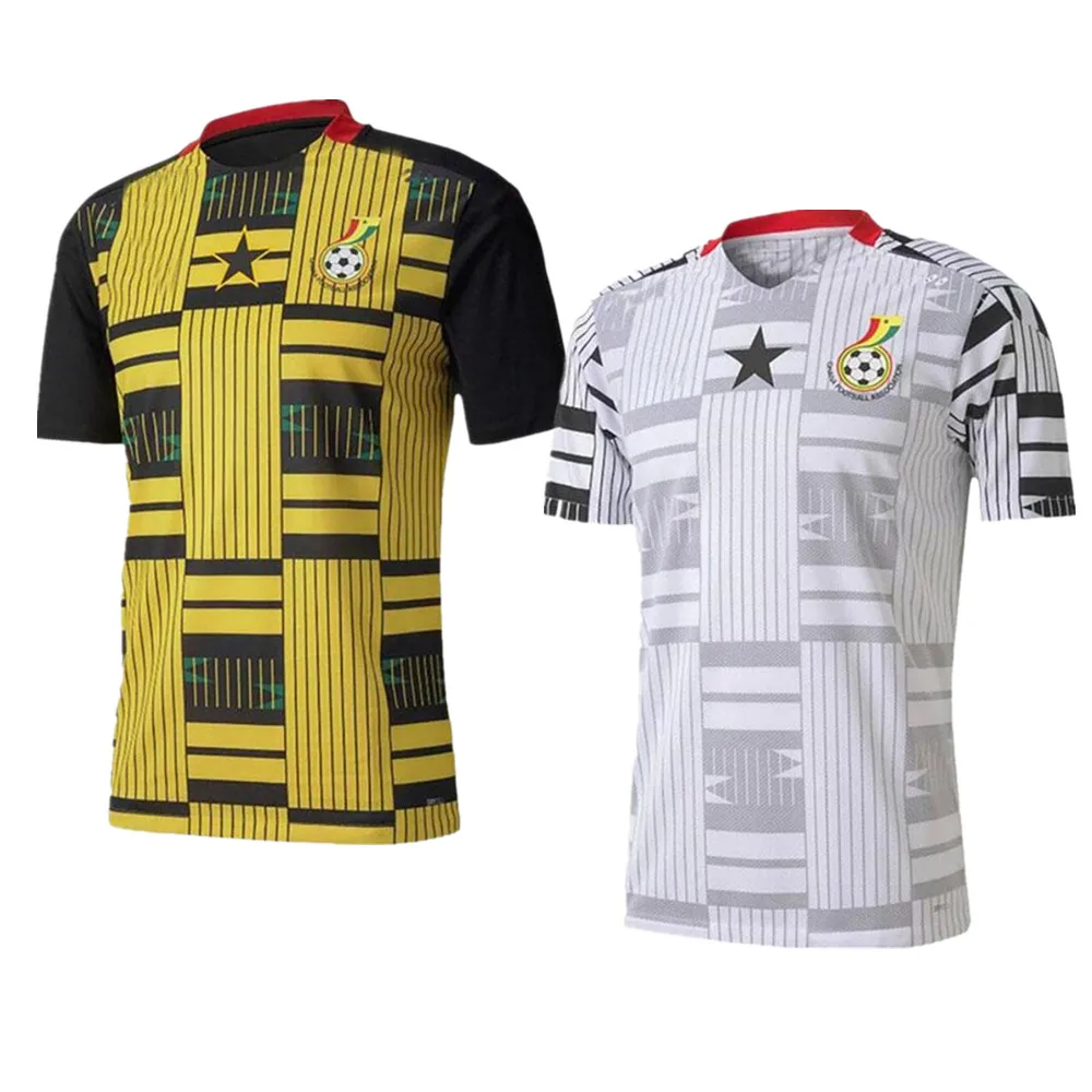

2021 2022 Ghana THOMAS Soccer Jerseys Home away SCHLUPP KUDUS J.Ayew Caleb Ekuban Samuel Owusu Afena Amartey Football uniforms