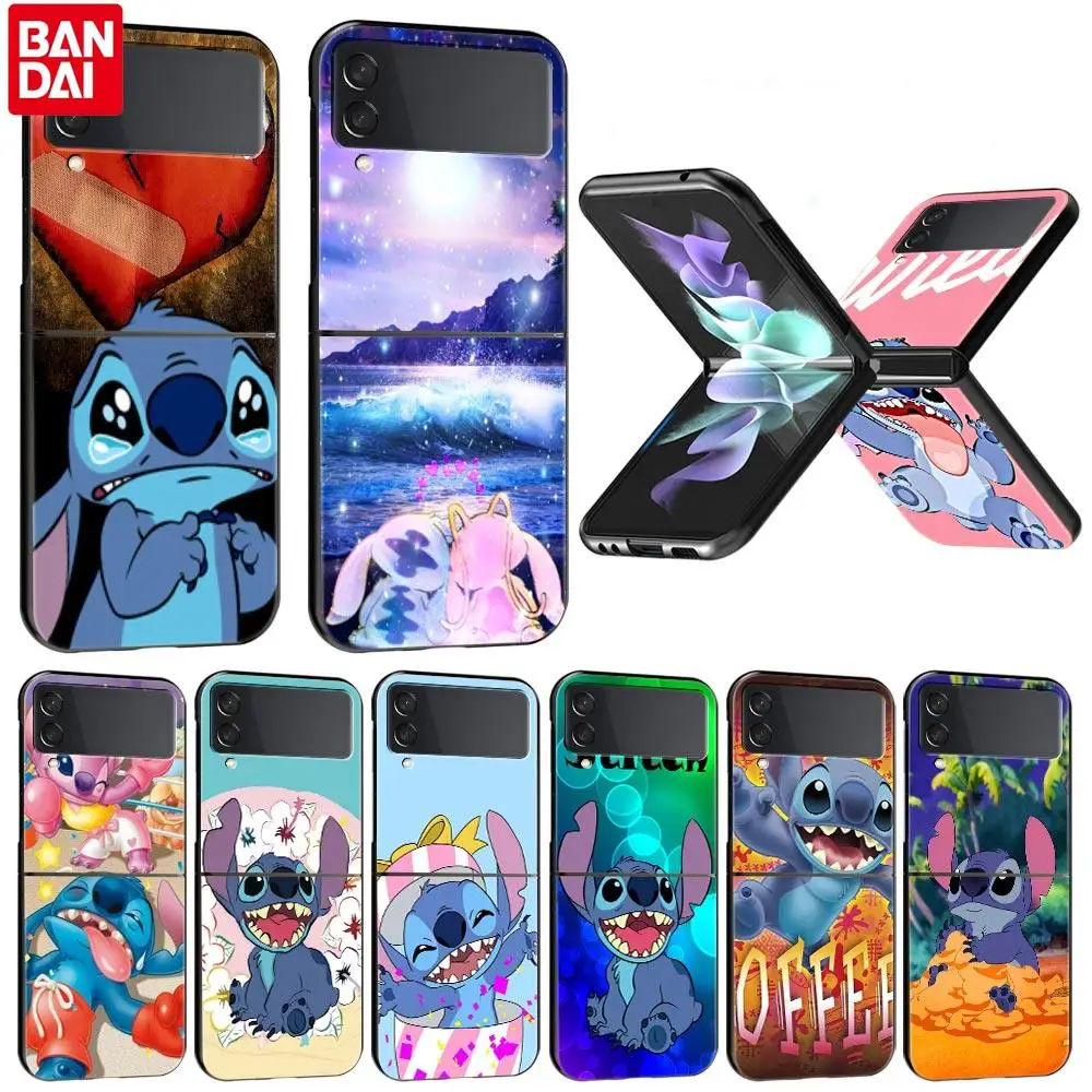 

Флип-чехол Lilo & Stitch для Samsung Z, чехол для Samsung Galaxy z Flip Z Flip3, пластиковый жесткий чехол для телефона
