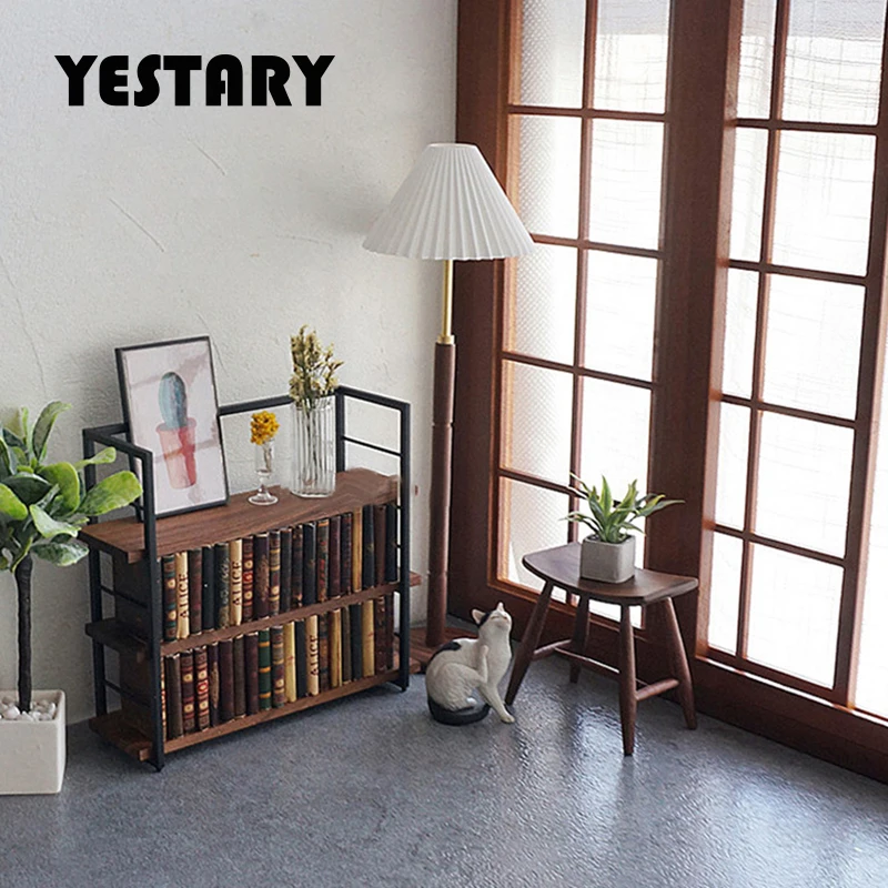 

YESTARY 1/6 Bjd Doll House Furniture Wood Shelves DollHouse Accessories Freedom of Combination Shelf For 1/8 Blythe BJD Dolls