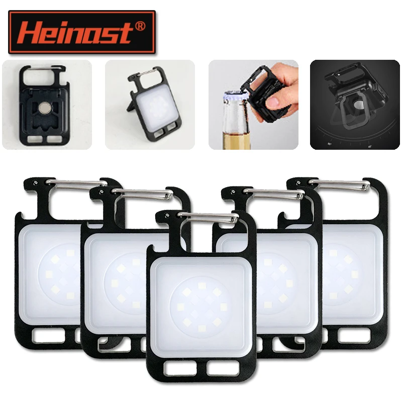 

Многофункциональный Миниатюрный светильник COB с бликами и брелоком, аварийные лампы с USB зарядкой, мощный магнитный светильник для ремонта, работы, кемпинга на открытом воздухе