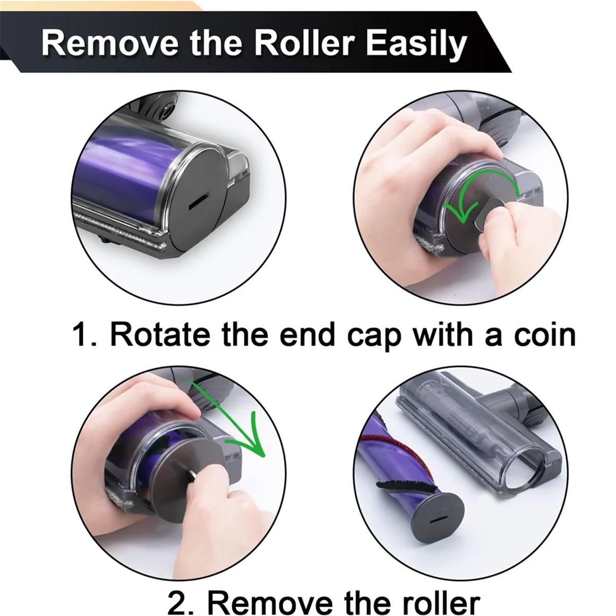 Турбинная щетка для Dyson V6 DC58 DC59 DC62 DC72 DC74 моторная пылесос с высоким крутящим