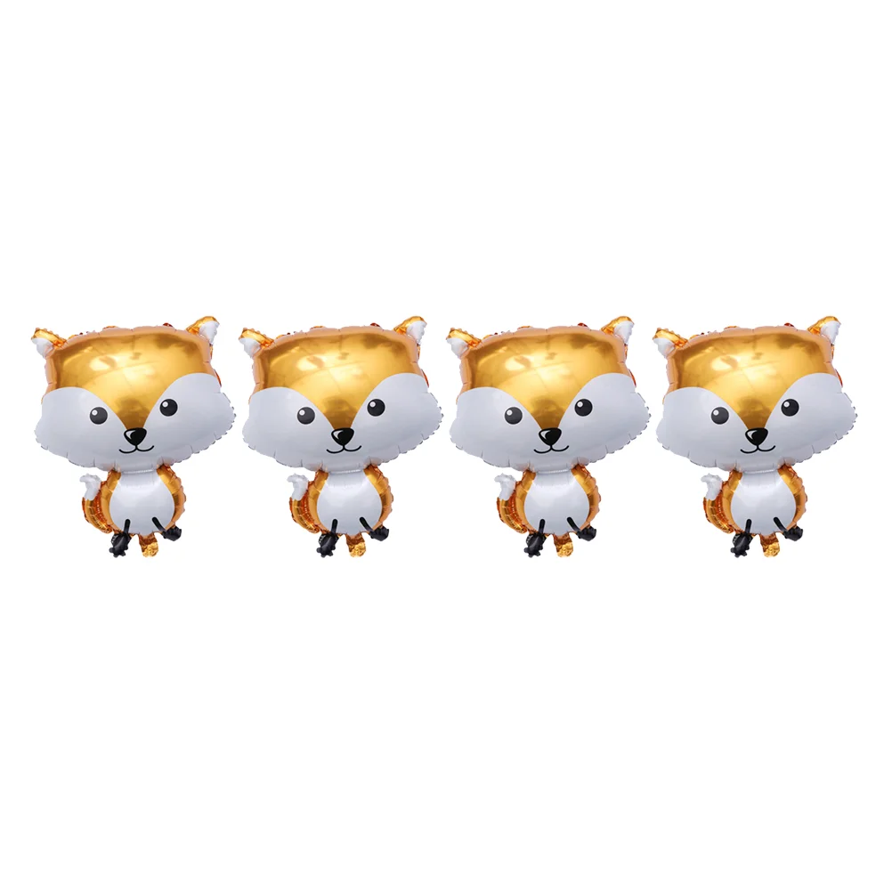 

8pcs Shape Balloons Forest Balloons Theme Balloons Aluminum Foil Balloons for Birthday Wedding Party Decoration