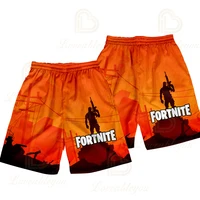 fortnite summer beach pants mens quick drying surf shorts casual plus size couple shorts beachswim shorts boys board shorts
