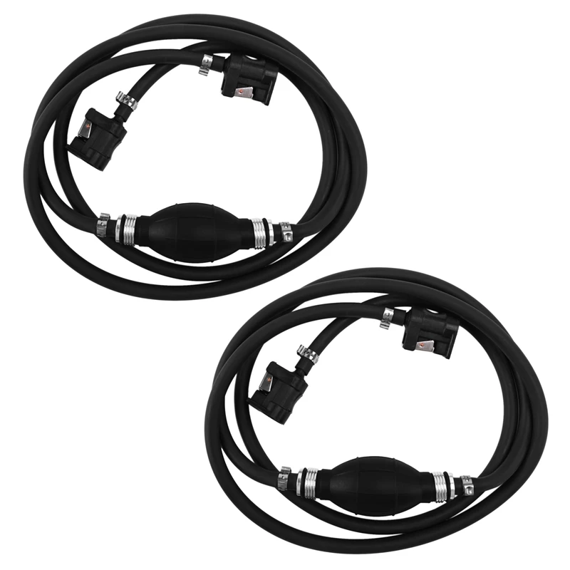 

2X 2M Fuel Line Hose Assy For Yamaha Outboard P-Rimer Bulb Connector