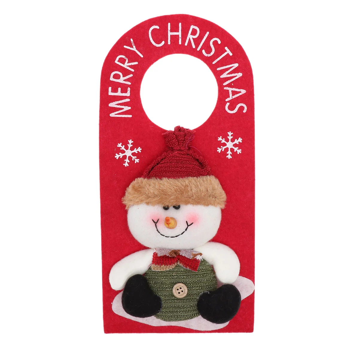 

Christmas Door Hanging Ornaments Tree Hanger Knob Decoration Decor Wall Sign Pendant Handle Ornament Gift Holiday Decors Hotel