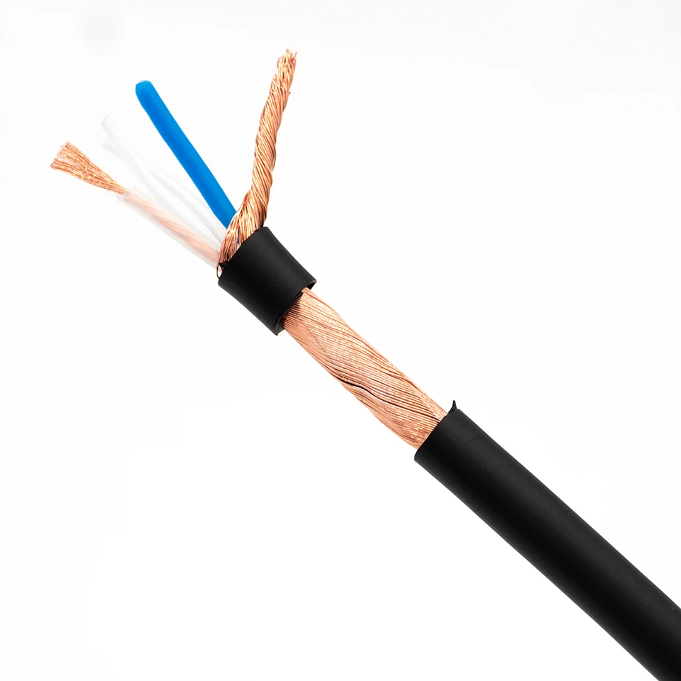 

Original mogami cable 2549 bulk wire OFC 22AWG conductor capacitance is low， served shield and twisted pair construction