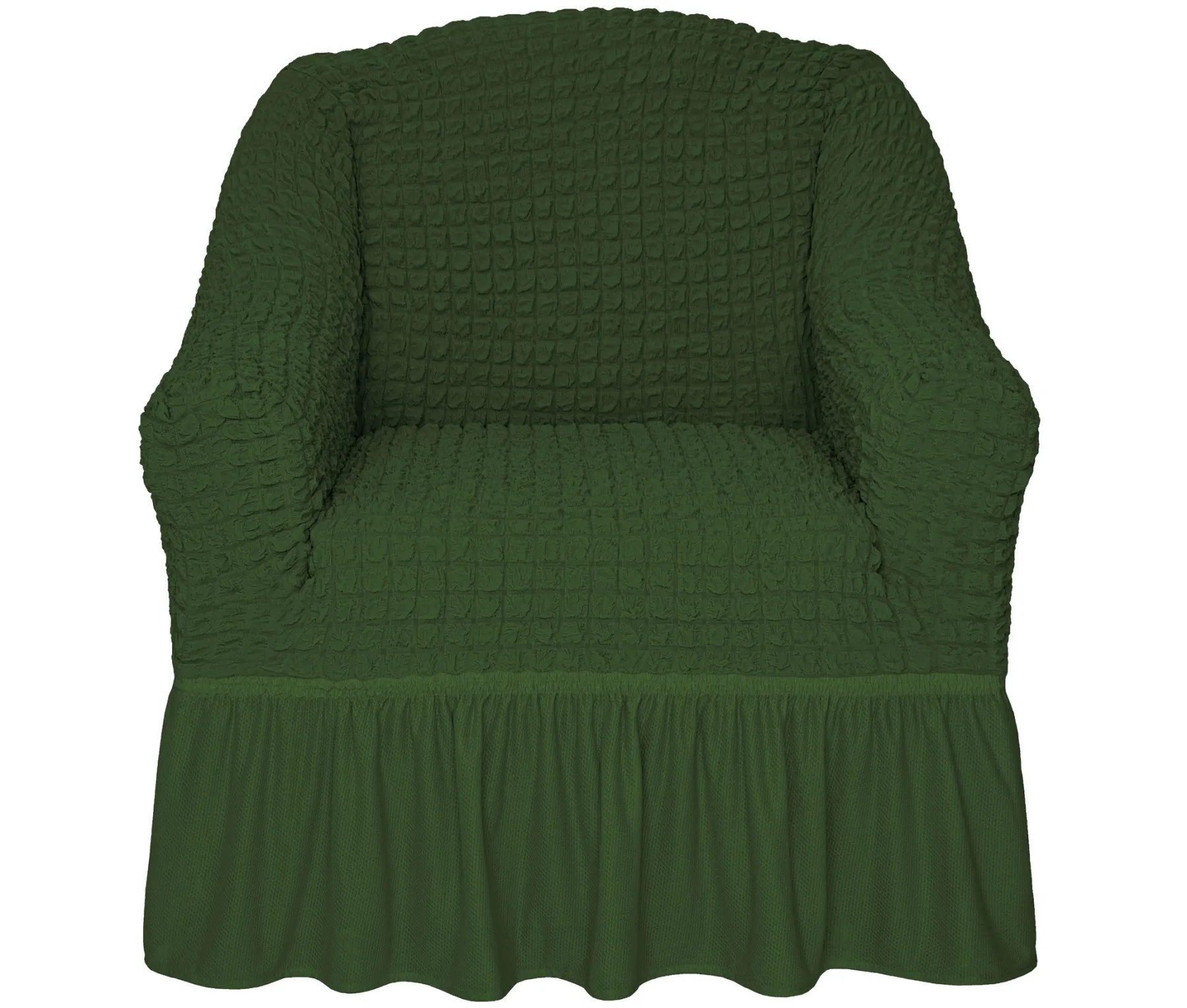 Чехол Стандарт на кресло цвет Зеленый|Чехлы для диванов| |