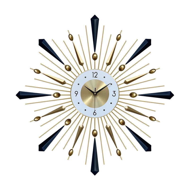 

Большие настенные часы современного дизайна, металлические бесшумные настенные часы с механизмом в скандинавском стиле, минималистичные м...