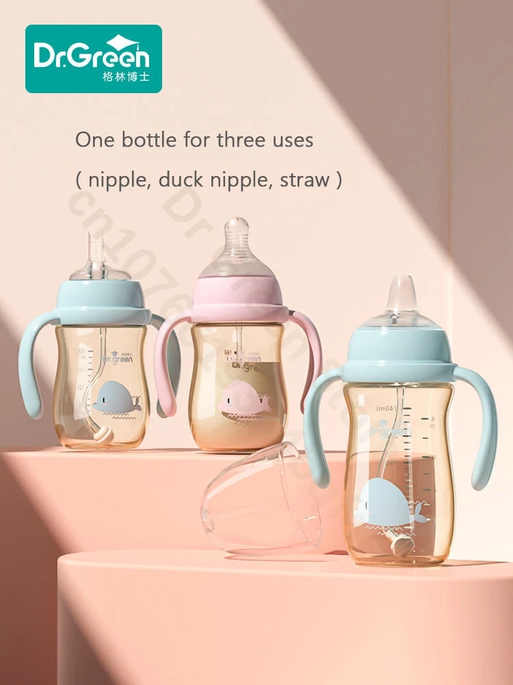 Dr.Green бутылочка для новорожденных PPSU 150 мл/300 мл/240 мл широкая горловина