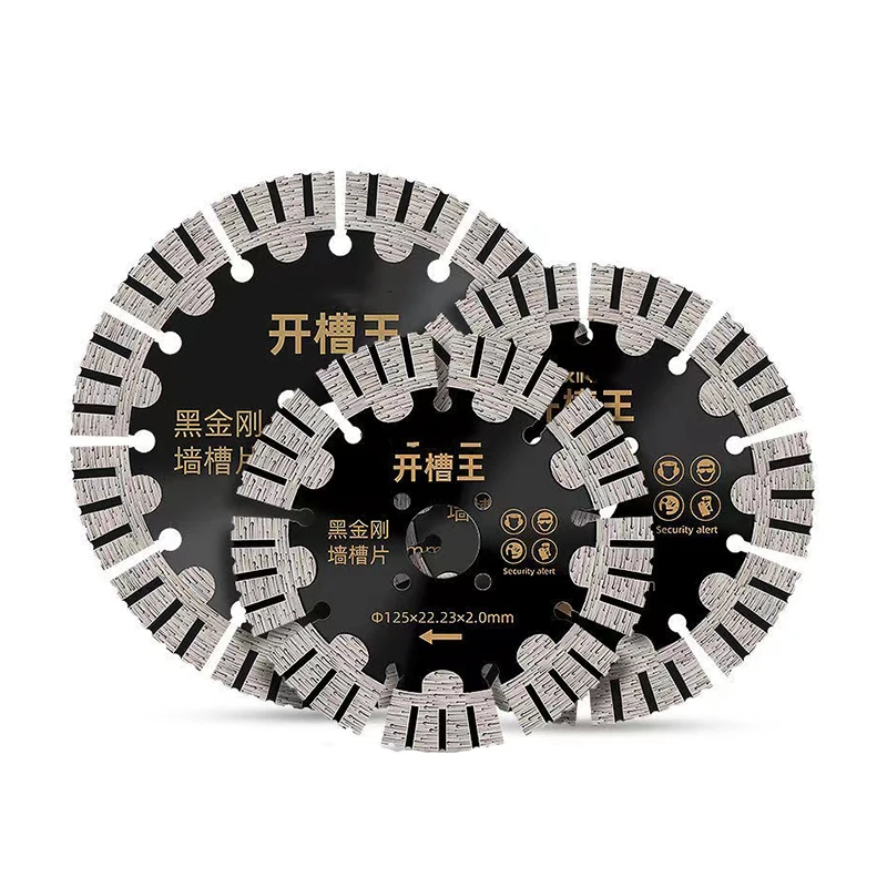 5 inch 125mm Slotted Cutting Blade Concrete Cement Diamond Saw Blade Stone Wall Tile Cutting Disc Sharp Durable Disc
