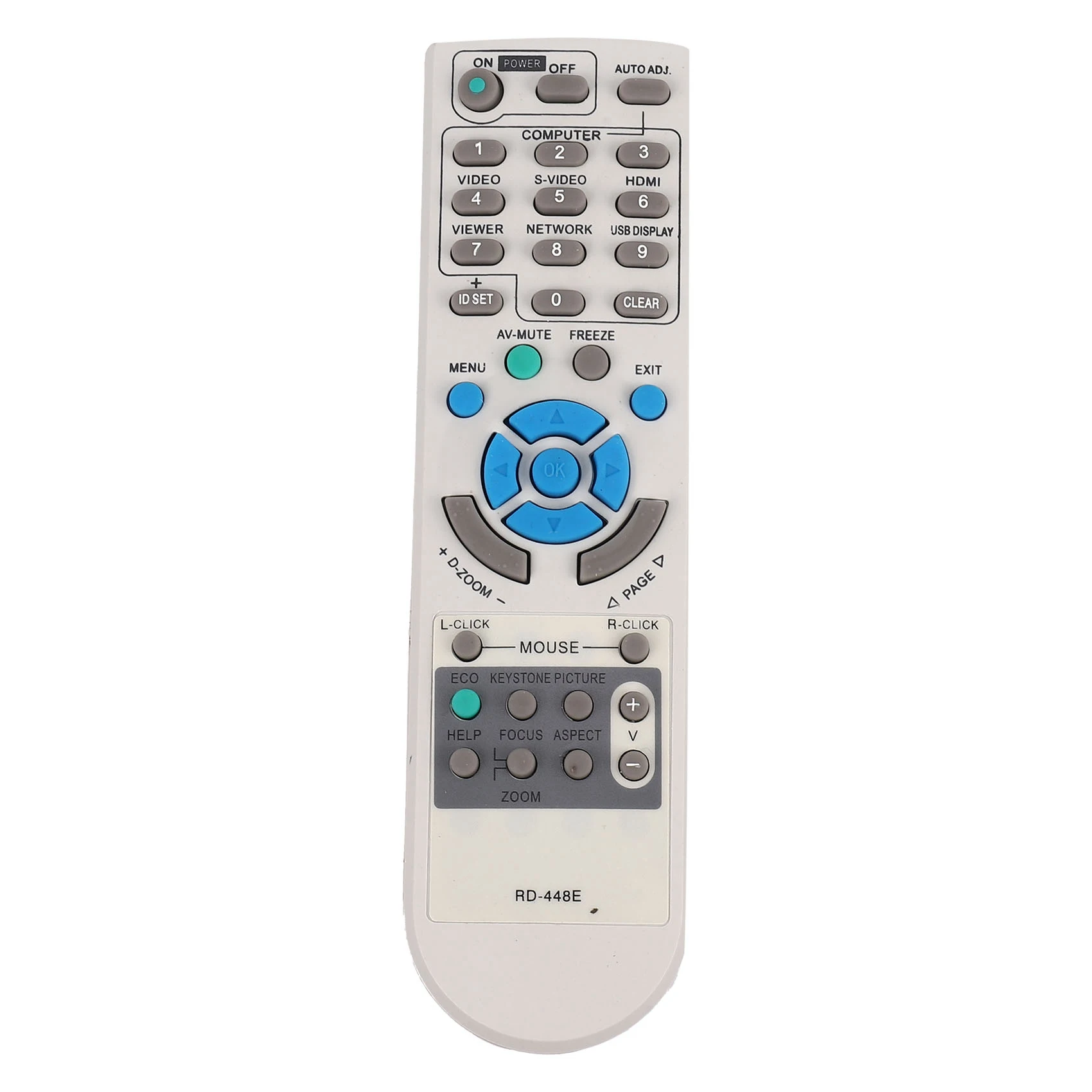Пульт дистанционного управления для проектора Nec V260X+V300X+V260 Rd-448E Rd-443E Lt180+Lt280 Lt380 M230