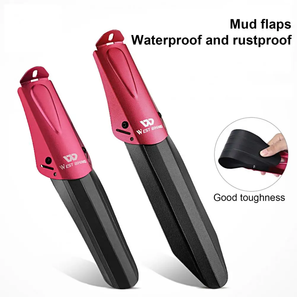 

Прочные велосипедные кранцы, простая очистка, передние/задние велосипедные крылья для детей, защита от грязи, Блокировка воды