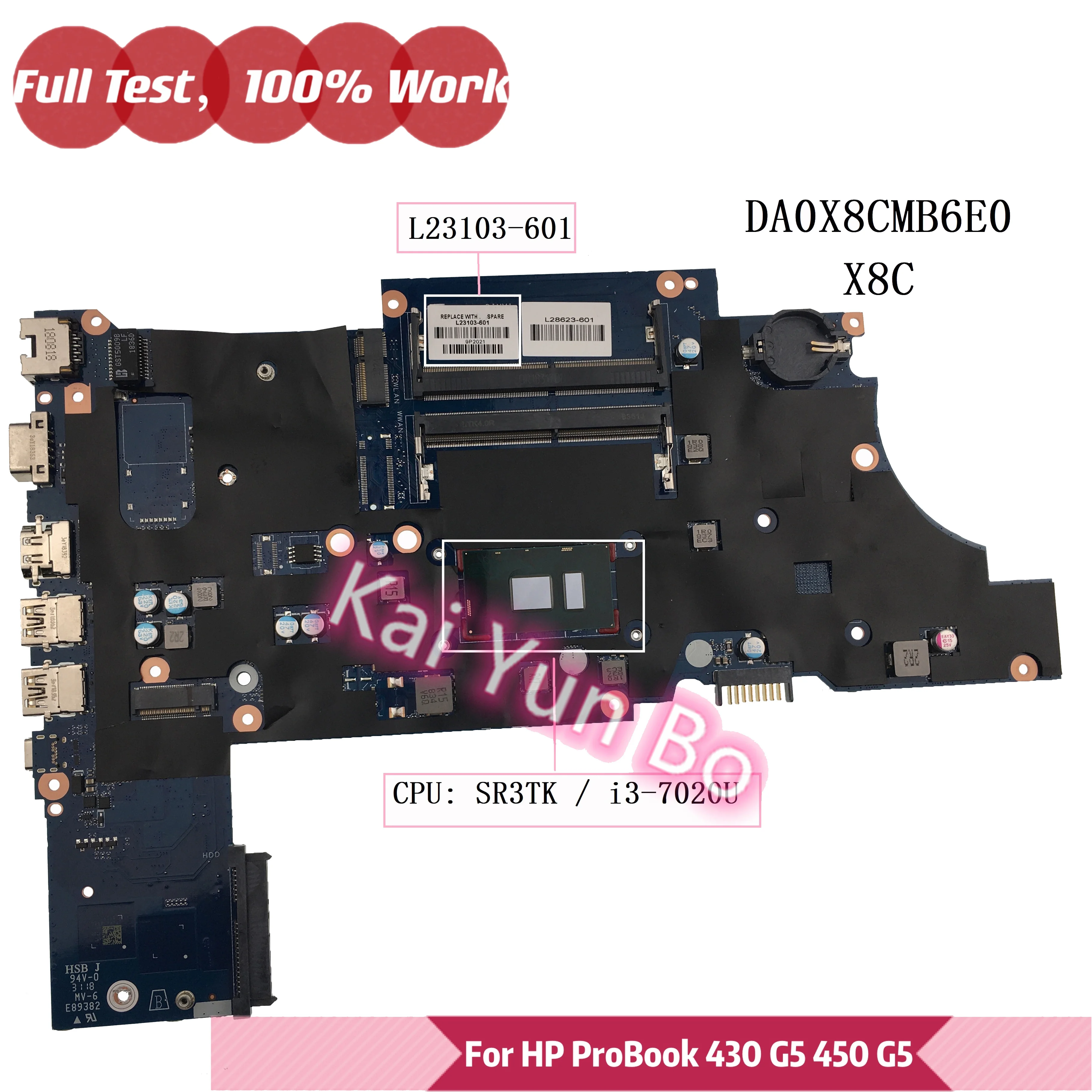 L23103-601 DA0X8CMB6E0 X8C для ноутбука HP ProBook 450 G5 430 470 |