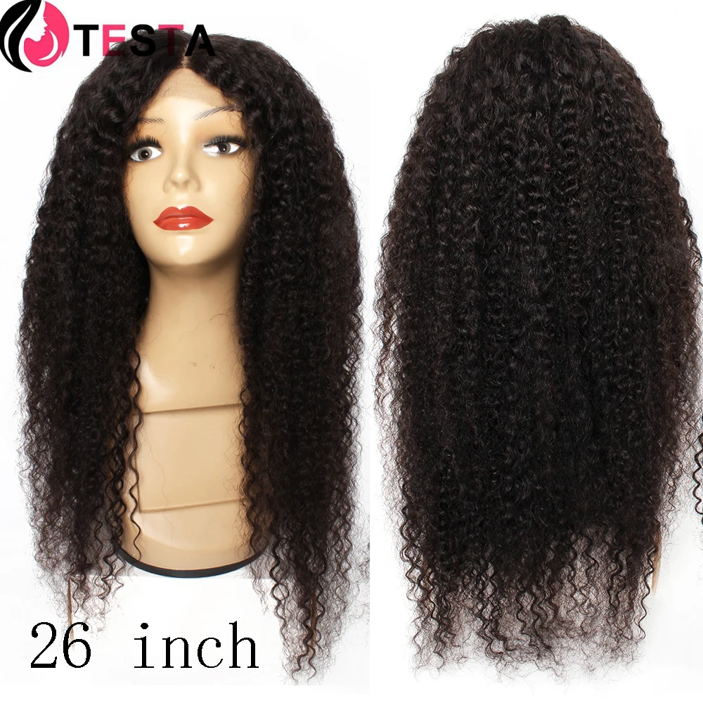 Парик на сетке 4x1 вьющиеся человеческие волосы прозрачные парики T средняя часть