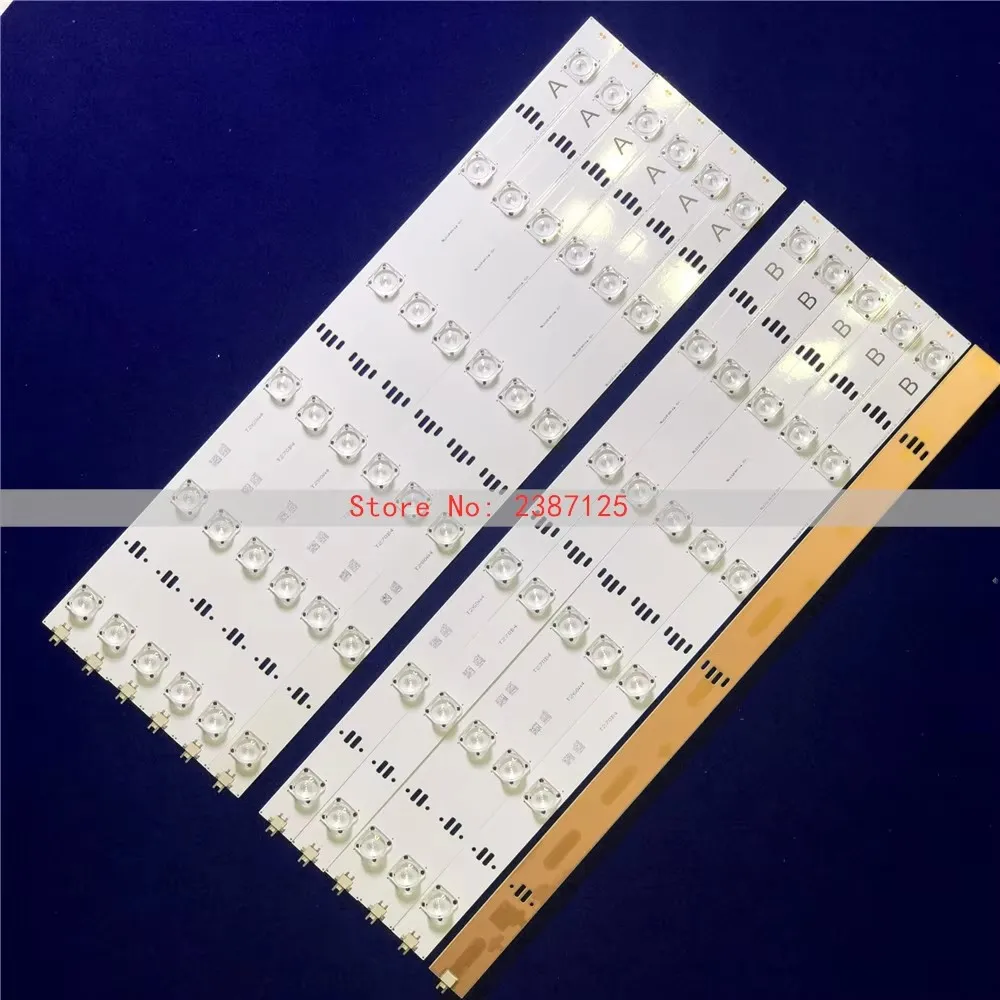 Фото 1 компл. = 12 шт. (6A + 6B) светодиодная лента для подсветки SVV490A16 6LED REV04 OK Lens_ 141203   ТИП А/Б №3