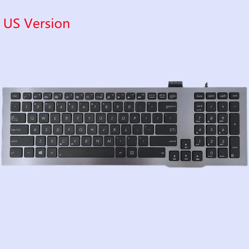 

For ASUS G75VW G75VX G75VM Series US Version Layout Laptop Keyboard Compatible With backlit 100% Tested Original Brand New