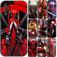 marvel wade winston wilson phone cases for xiaomi redmi note 10 10s 10 pro poco f3 gt x3 gt m3 pro x3 nfc soft tpu back cover