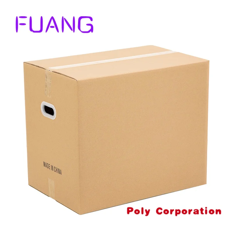 Factory OEM Logo Corrugated Printed Mailing Packaging Shipping Carton Boxes For Packagingpacking box for small business