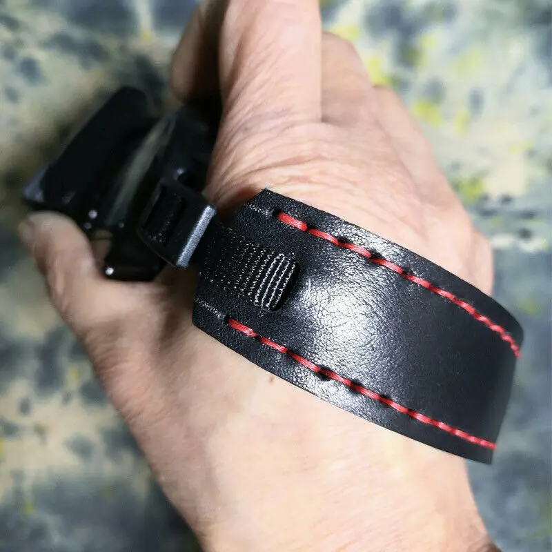 Ручной ремешок из натуральной кожи для DSLR Nikon Canon Fuji Leica