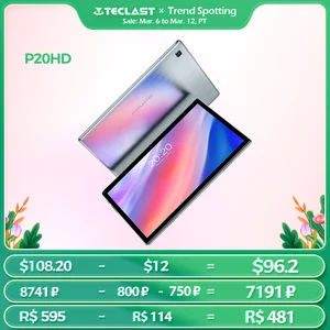Планшет Teclast P20HD 10,1 дюйма, Android 10, 1920x1200, SC9863A, 8 ядер, 4 ГБ ОЗУ, 64 ГБ ПЗУ, сеть 4G, планшеты с ускорением AI, ПК, двойной Wi-Fi