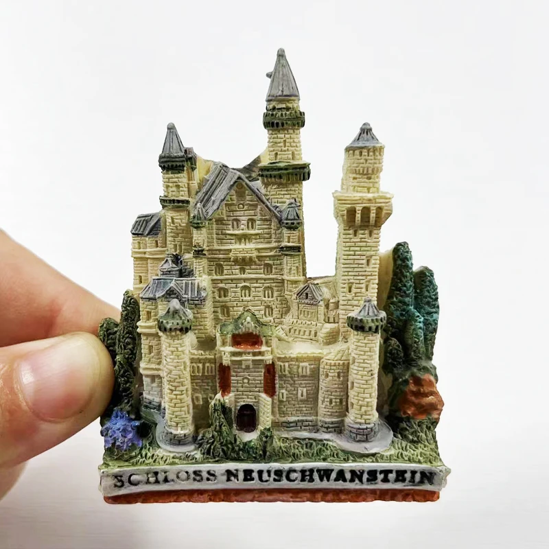 Германия туристические сувениры домашний декор замок Neuschwanstein 3D стерео наклейки