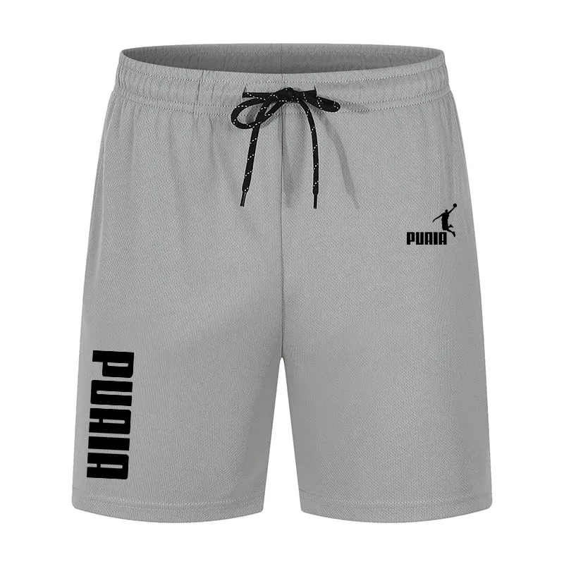 

Summer shorts Men's casual pants Running jogging mesh breathable fitness pants Plus size fashion knit pants