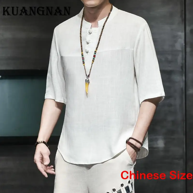 

KUANGNAN, футболка в китайском стиле, роскошные товары, кавайная одежда, Корейская одежда, топы, футболки с коротким рукавом, Ретро стиль, хип-хоп 5XL 2023