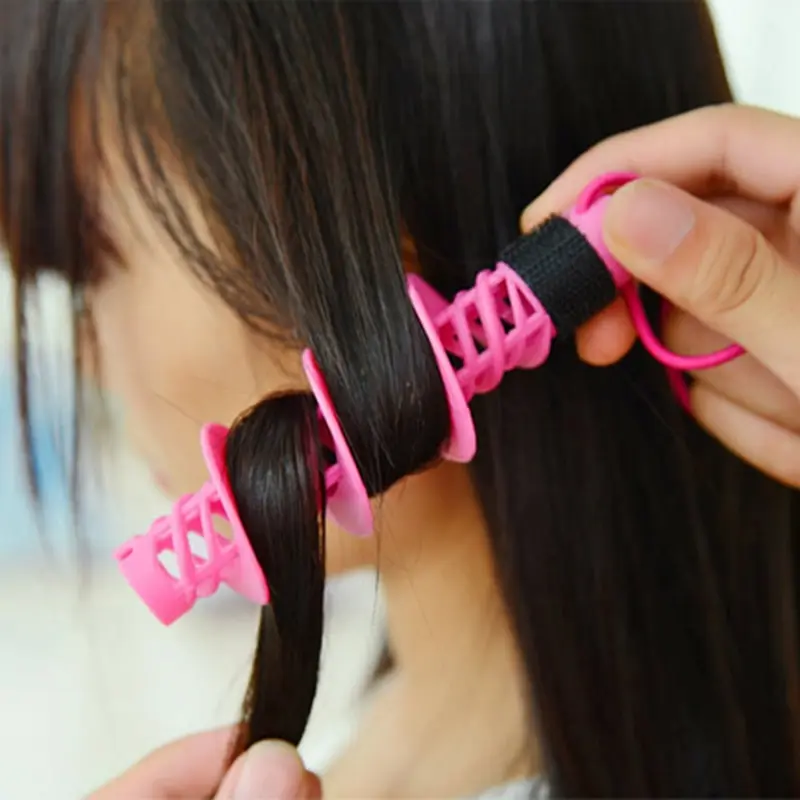 

Big Wave Curls Rollers 2pcs Fashion Hair Styling Tools Not Hurt Hair Curlers Magical Rollers Tool P20
