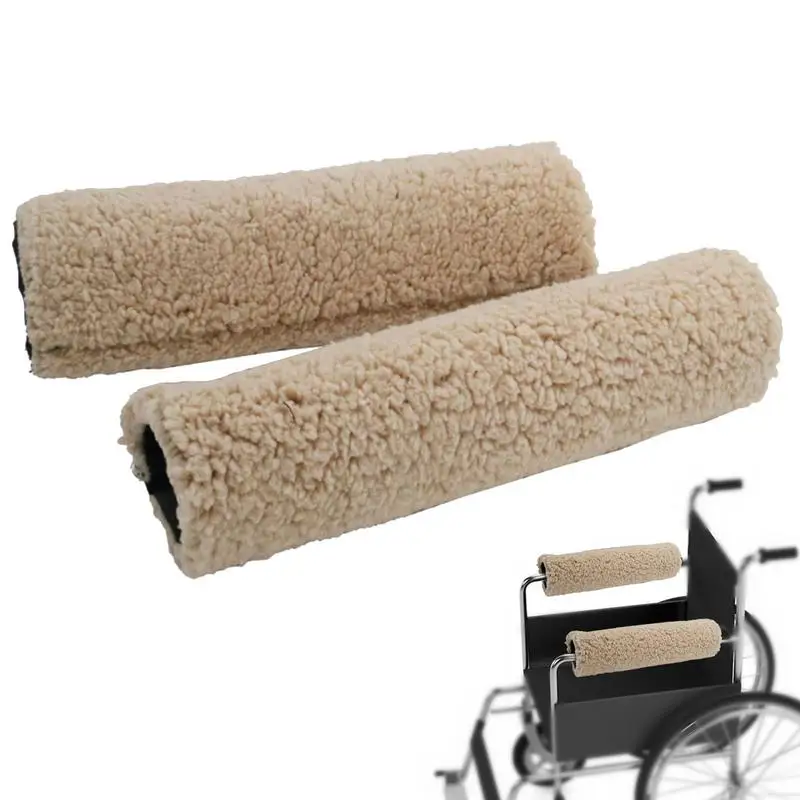 

Sheepskin Memory Foam Universal Chair Armrest Pads Memory Foam Armchair Elbow Relief Pad Universal Cushion Covers
