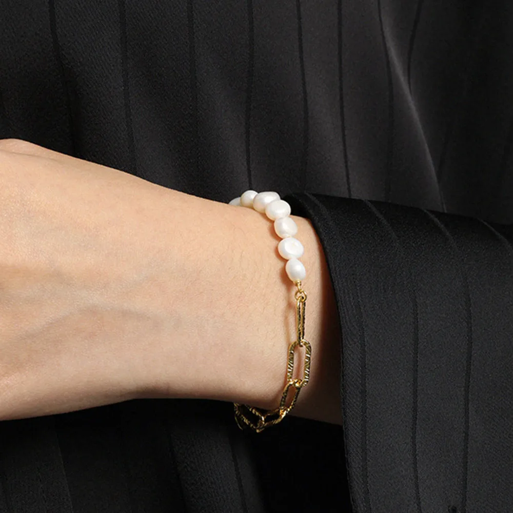 ANDYWEN новинка искусственный серебристый золотой жемчужный гороскоп двойной