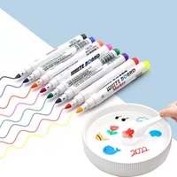812 colors magical water painting pen water floating doodle pens kids drawing early education magic whiteboard markers