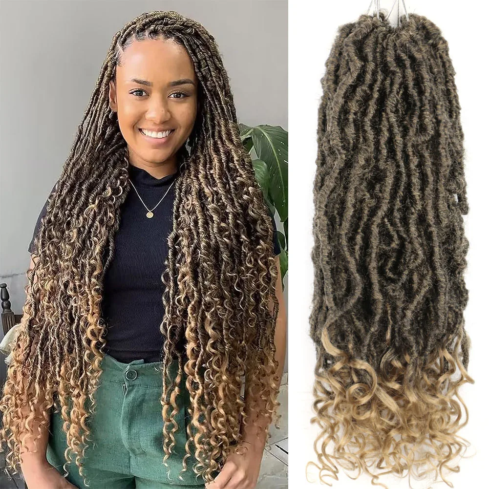 Длинные вьющиеся искусственные