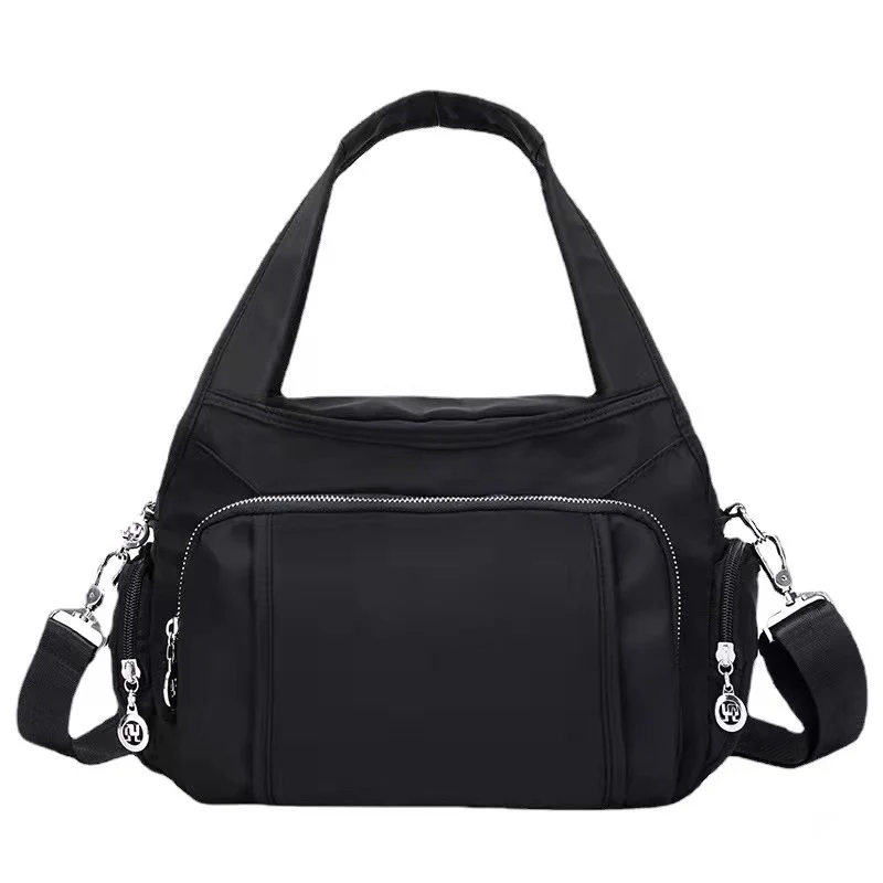 

Ladies Handy Shoulder Bag Nylon Messenger Bag Lightweight Large Capacity Mummy Bag