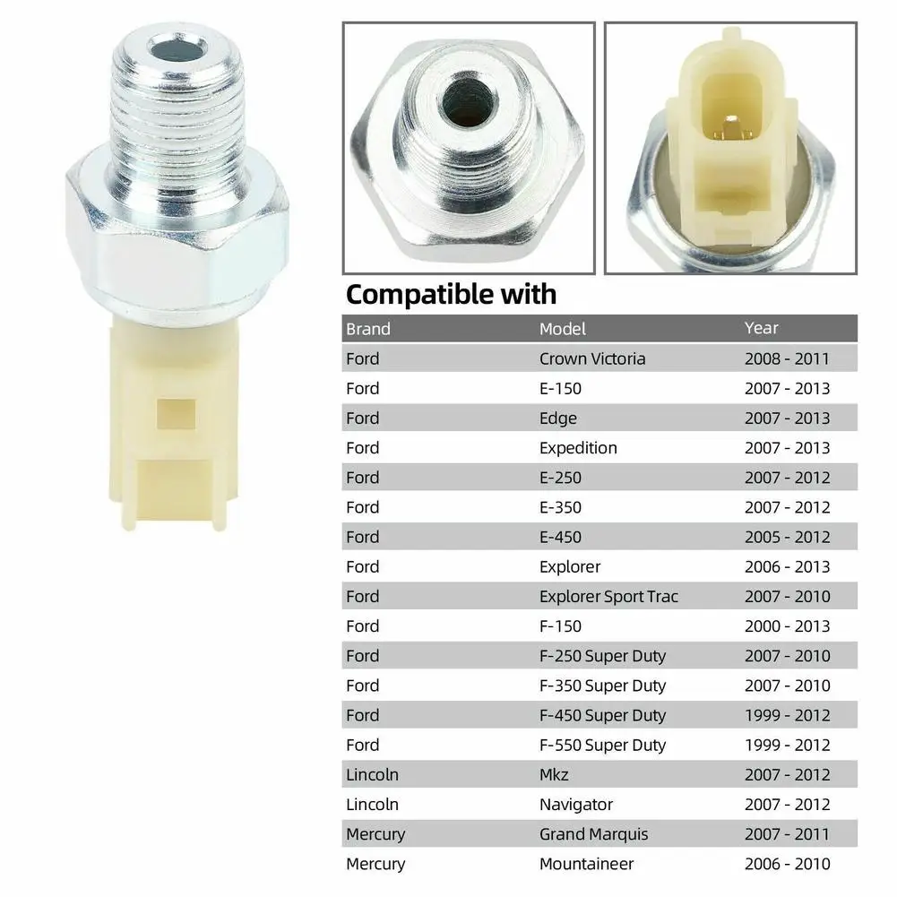 Датчик давления масла двигателя 1f2018501 замена совместимая с Ford Crown Victoria E-150