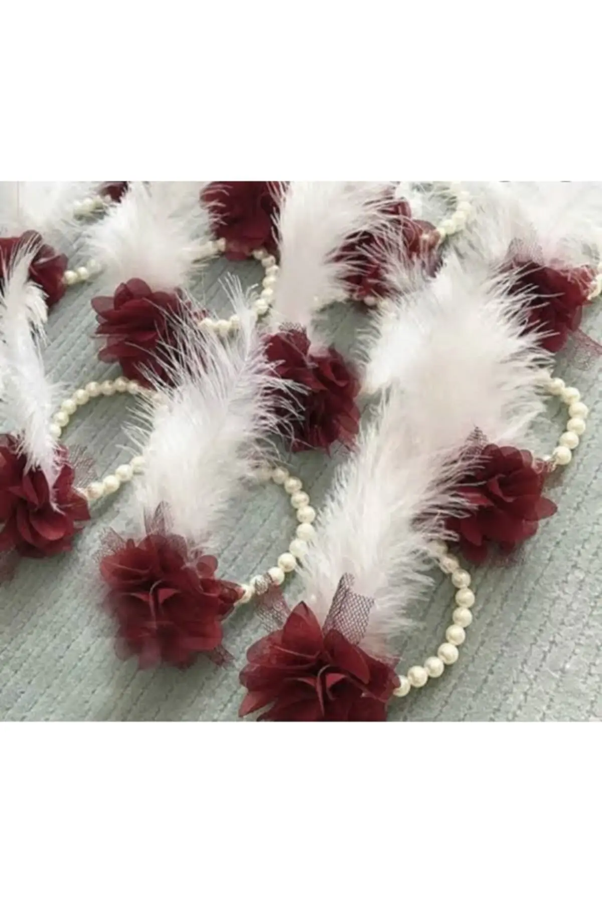 

Bridal Accessories Bridesmaid Bracelet With Pearl Wedding Handmade For Bride And Bride