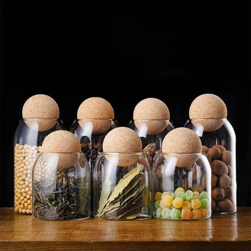Креативная шаровая пробка герметичная банка бутылка для дозировки кофейных