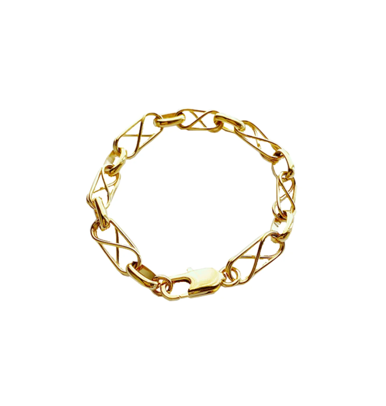 Новинка 2022 трендовые простые медные позолоченные уличные металлические цепи