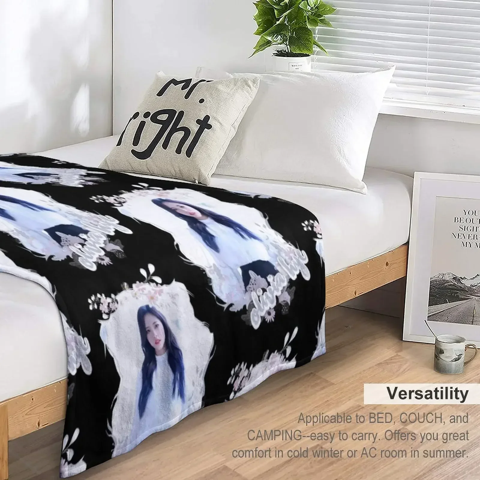 Loona - Olivia Hye плед из плюша