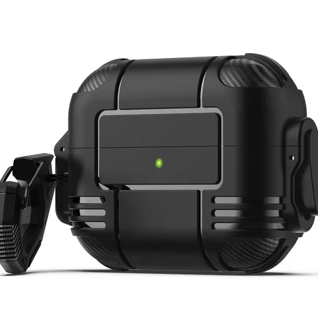 

Чехол для Airpods 3, чехол с переключателем для AirPods 1/2 Pro, чехол с защитой от падения с роботом из ТПУ, чехол с беспроводным Bluetooth и брелоком для ...