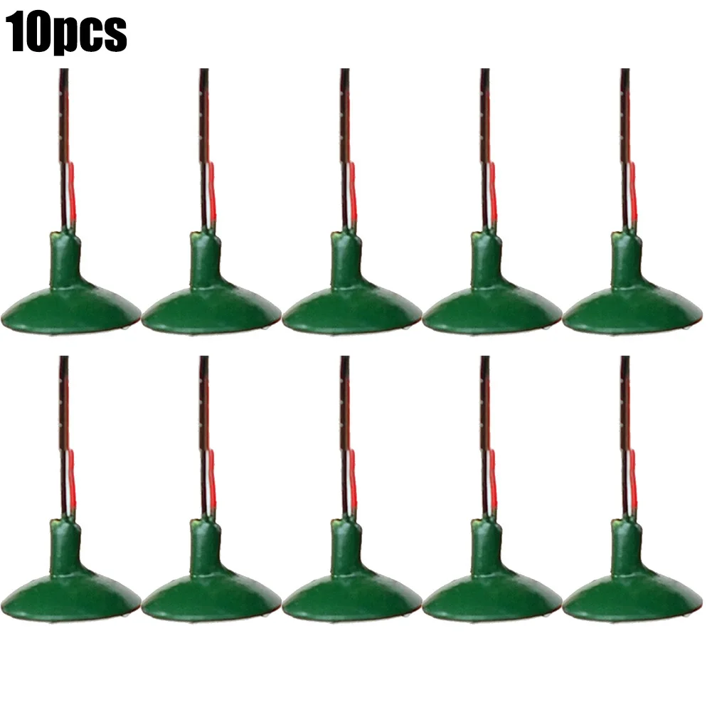 

10pcs Model Street Lights Layout Lamppost Railroad Train Garden Playground Scenery OO/HO Scale Street Led Ceiling Lamp Lighting