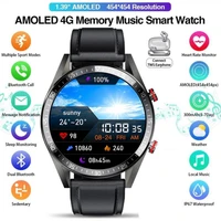 z18 bt call phone watch 1 39 amoled screen 454454 smartwatch music playback sports men smart watch women for ios android
