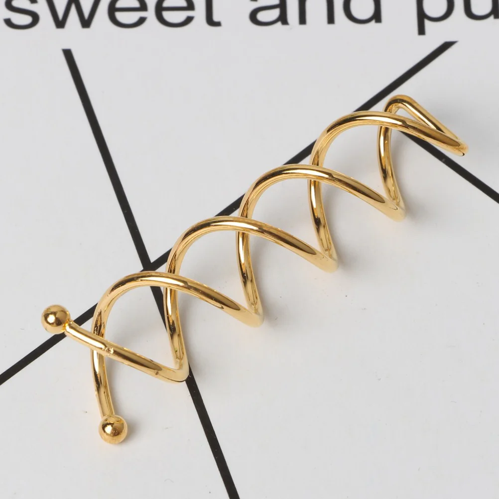 

Hairspiralbobby Bun Pinbuns Screw Clips Accessories Women Corkscrew Clip Screws Non Scratch Round Tips Thick Gold Stick Pick