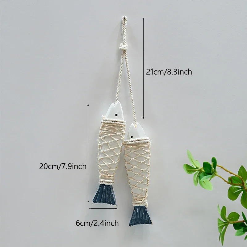 

Подвесной деревянный морской декор, синяя деревянная рыба, средняя забавная пляжная тема, привлекательная домашняя декор для стен в средиземноморском стиле для влюбленных