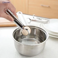 high quality stainless steel egg tong kitchen cooking tools creative egg clip kitchen gadgets