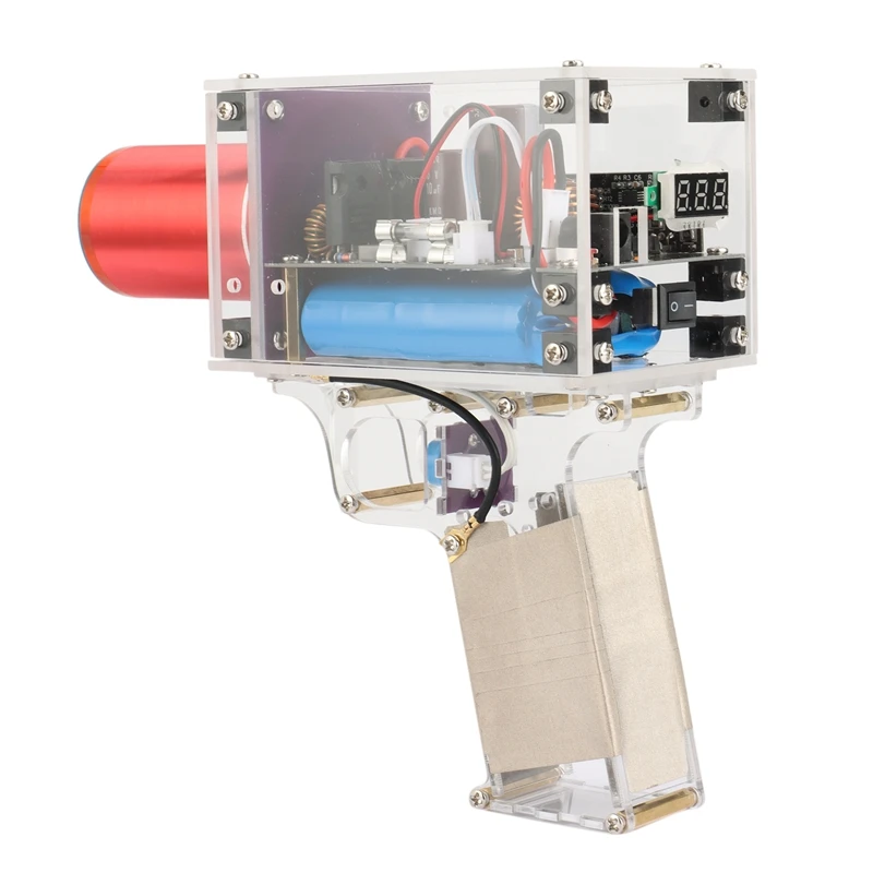 

Portable Hand-Held Tesla Coil, Artificial In Hand,Scientific Experiment Toy, Fun Arc 13Cm US Plug