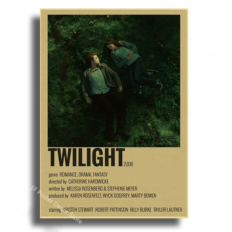 

Плакат Сумерки Ретро Крафт Бумага