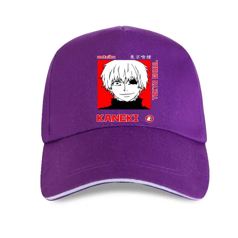 

new cap hat Japanese Anime Tokyo Ghoul Men Cotton Fashion Baseball Cap Kaneki Ken Manga