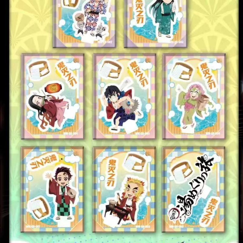 Оптовая продажа коллекционная карта Demon Slayer Wanmu Culture No Regrets акриловая