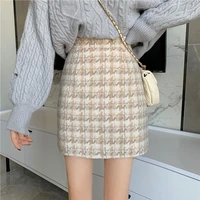 2022 new womens spring summer printed skirt a line high waist shows thin bag hips elegant chinese style classical short skirts